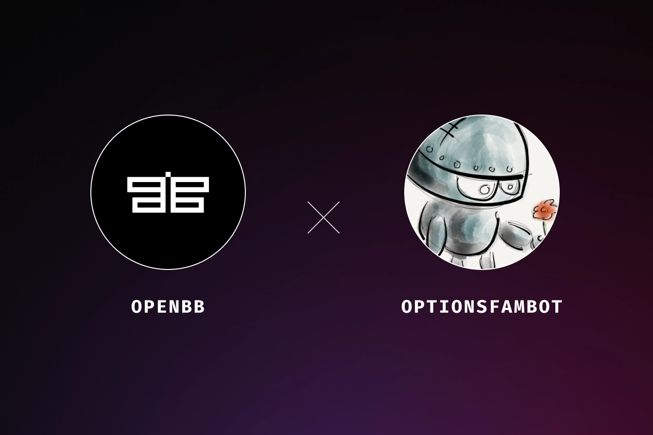 OptionsFamBot joins forces with OpenBB